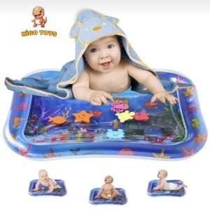 Bebek Su Oyun Matı Tummy Time Karın Üstü Aktivite Egzersiz Matı